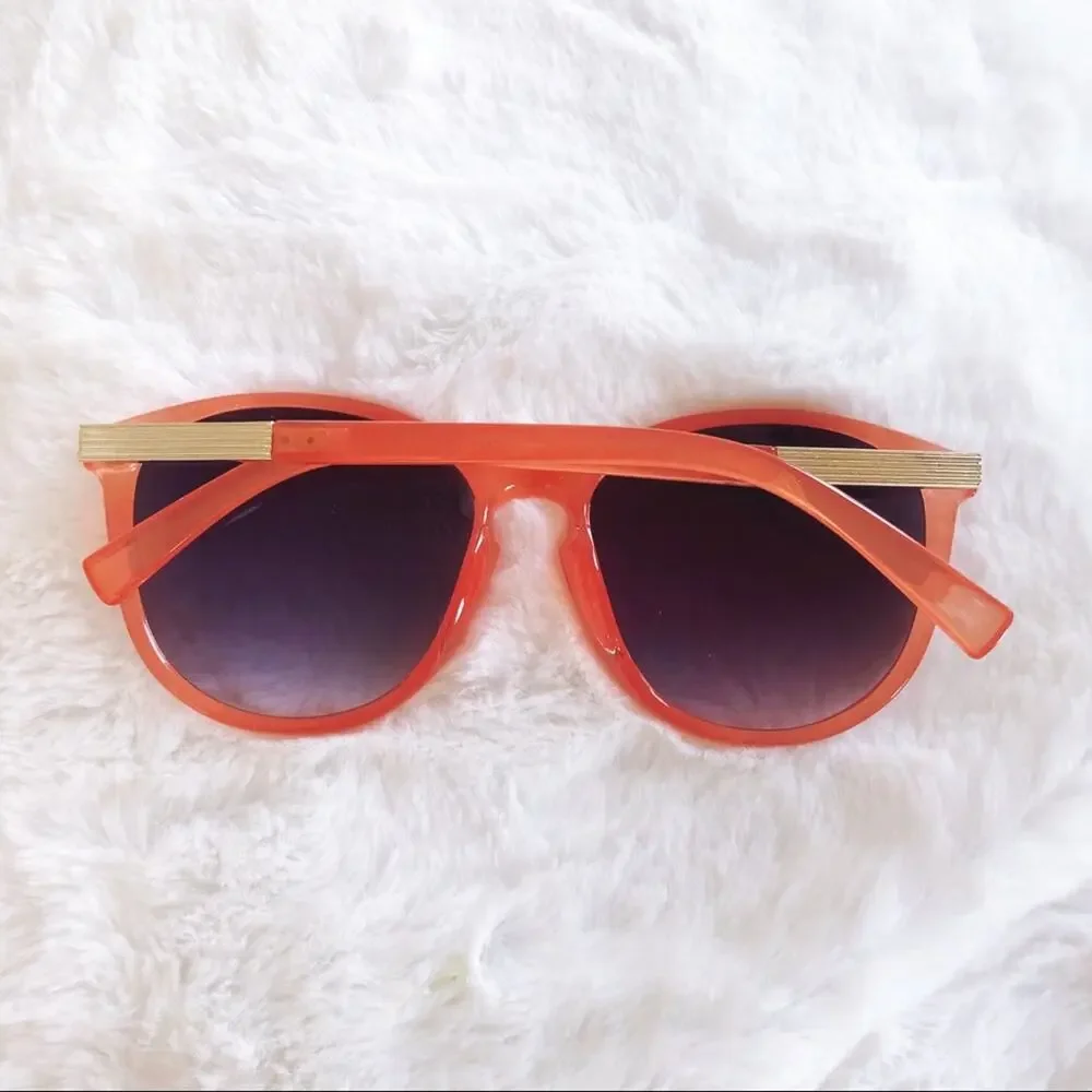 Celia Red Cat Eye Full Rim Sunglasses